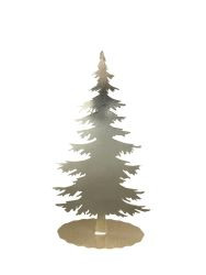 Baum Metall gold 38cm