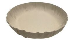 Schale Metall cremeweiß Ø34cm x H5,5cm
