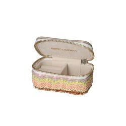 Schmucketui PU FolieTreasure Schmucketui Mini beige 8x4,5x4cm