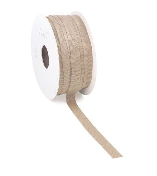 Band COTTON 25m x 9mm sand