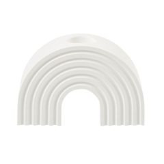 Silikonform Kerzenhalter Rainbow geriffelt ca.11,4x7,8cm