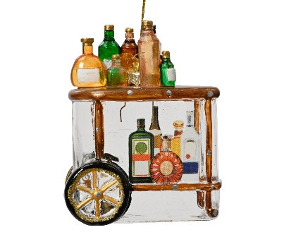 Hänger Trolley Glas champagner 7.8x5.4x10cm