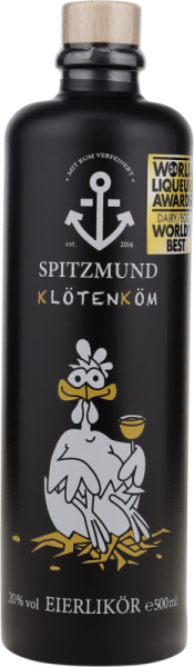 Eierlikör Klötenköm 20%vol.,0.5L