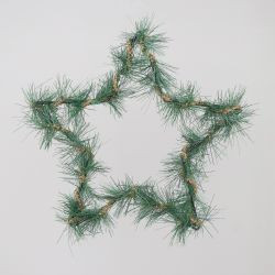 Deko-Tannenstern grün 35cm