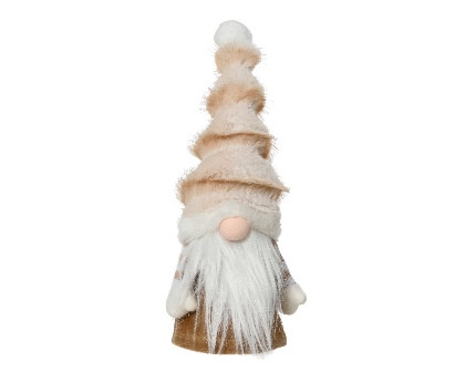 Baumspitze beige 13x12x30cm