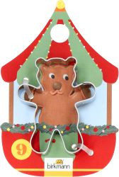 Ausstechform Teddy 5cm auf Cardbord Edelstahl
