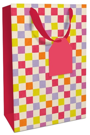 Geschenktasche 24x36x13cm Check up, candy