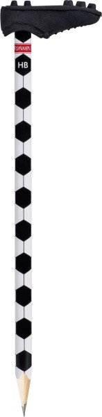 Bleistift HB Fußball mit Topper