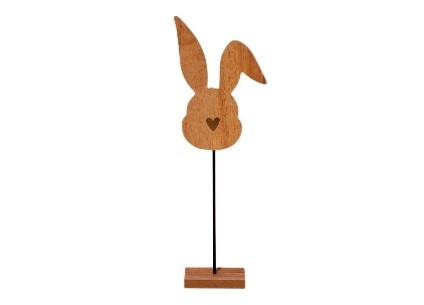 Hase Knickohr Akazie natur 35cm