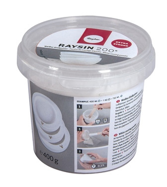 Gießpulver Raysin 200 400g Eimer weiß