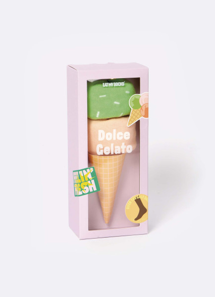 Socken Dolce Gelato Pink Green