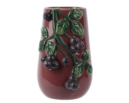 Vase Dolomite violett 16x13.7x22cm