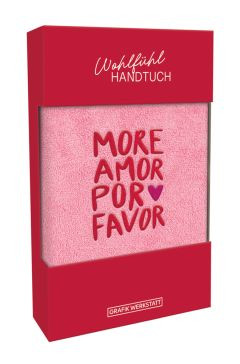 Wohlfühl-Handtuch More Amore Por Favor
