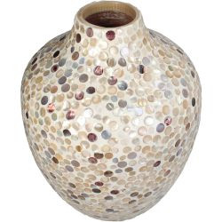 Vase Capiz multi 24x24x30cm