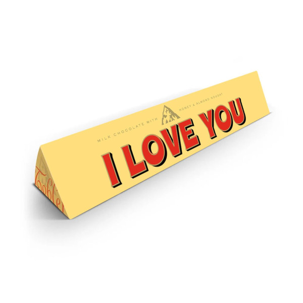 Toblerone Schokoriegel 100g - I love you
