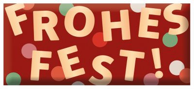 Schoko 30g Weihnachten Frohes Fest!