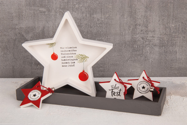 Stempel Weihnachtswünsche 4x5cm