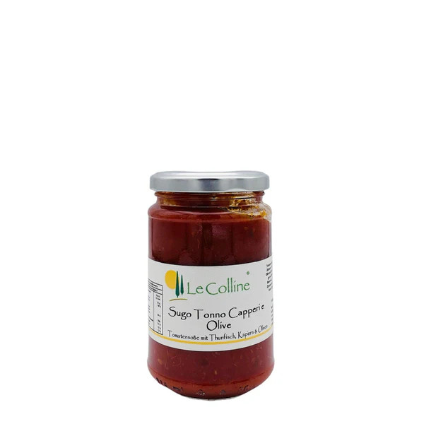 Tomatensoße m.Thunfisch Kapern Oliven 280g