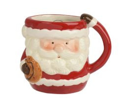 Tasse Weihnachtsmann Dolomit 12,6x9x10,7cm