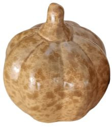 Kürbis Steinzeug L8,5xB8,5xH9cm