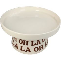 Teller Oh La La Dolomite Ivory 29x29x15cm