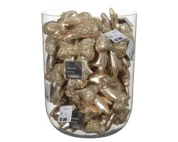 Schleife champagner Polystyren 8,70x3,40x9,8cm