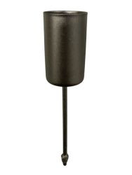 Kerzenstecker matt, ID2,3 H11/7cm Pin, (Karte a 4 Stk)