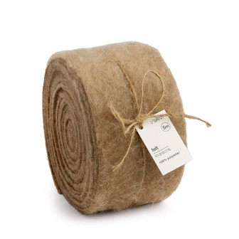 Band FELT 14cmx5m natur