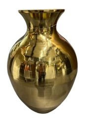 Vase Metall gold 17x30xH40cm