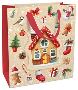 Geschenktasche 18x21x8cm My little house