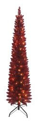 Tannenbaum "Slim" rot 1,8mtr./100LED
