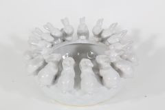 Schale Hasen 23x12cm