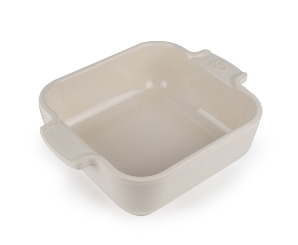 Auflaufform Appolia quadratisch 18cm ecru
