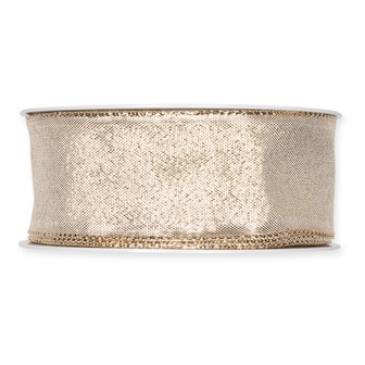 Band Lurex 40mmx20m champagne gold