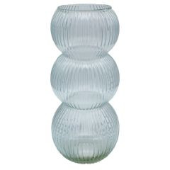 Vase Glas klar L 39x15cm