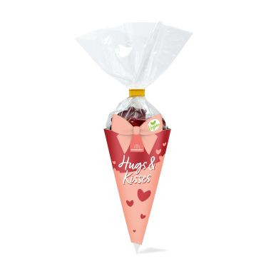 Fruchtgummi Vegan Hugs & Kisses 100g Candytüte