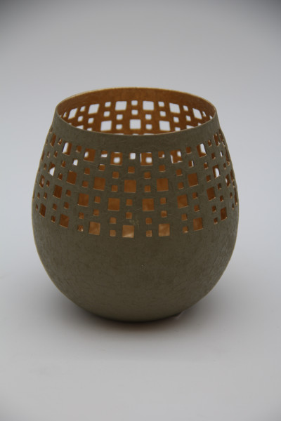 Votiv Metall grün 7x10cm