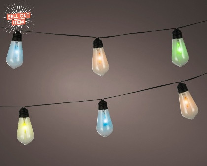 Solar Beleuchtung Twinkle Effekt 180cm 10LED