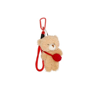 Taschenanhänger Teddy natur