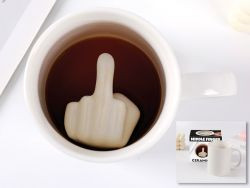 Becher Keramik fuck off 300ml