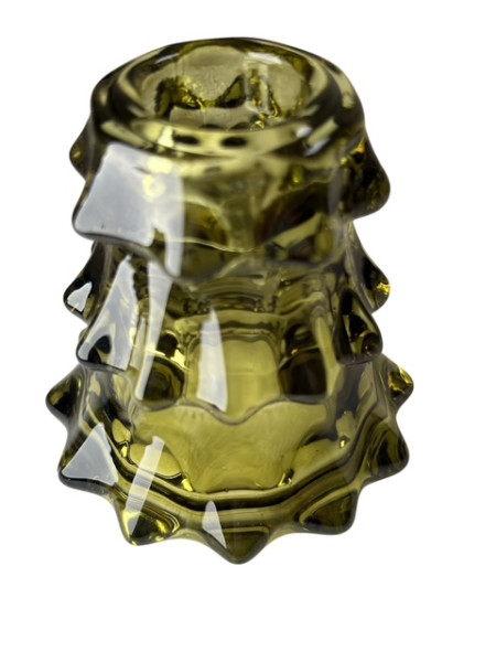 Kerzenhalter Baum olivgrün 7,2x7,7cm
