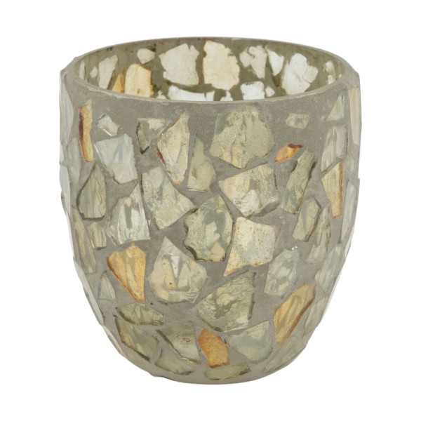 Windlicht Glas mixed 9x9x9cm