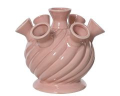 Vase Porzellan rosa 18cm