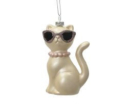 Hänger Katze Polystyren 8x5,5x11,1cm