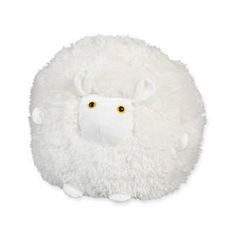 Kissen Schaf creme Ø 30cm