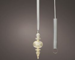 LED Ornament creme indoor 27x9,5cm