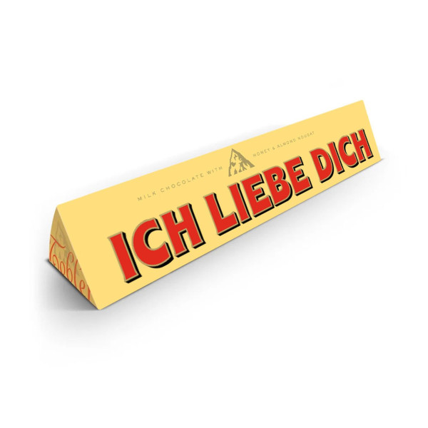 Toblerone Schokoriegel 100g - Ich liebe dich
