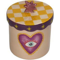 Box Heart Dolomit multi 12,4x12,4x13,4cm