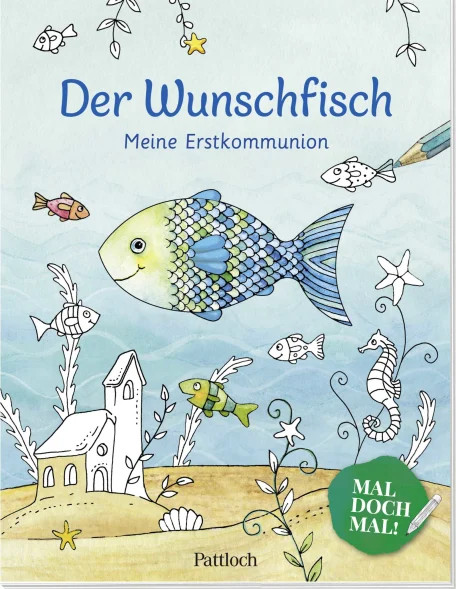 Buch Der Wunschfisch. Mal doch mal! Meine Erstkommunion Achtung Preisbindung WVP 6.99€