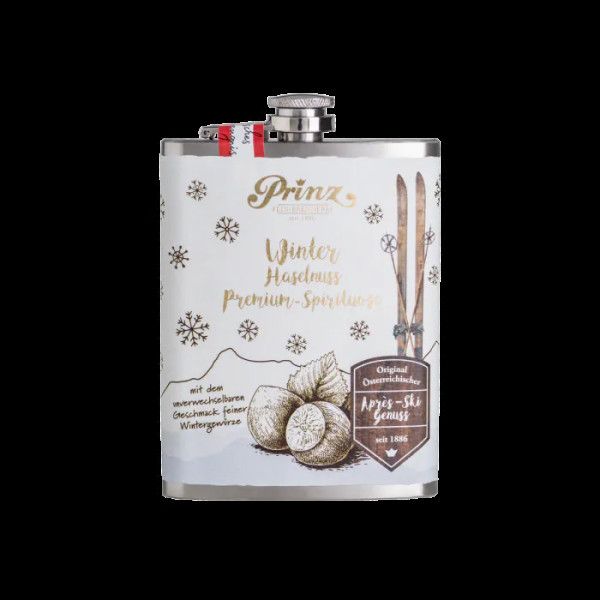 Winter Haselnuss 34%vol.,0.2L Flachmann